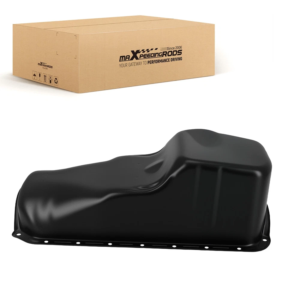 cárter de aceite de motor para Chevrolet P10 1975-1979 5,0 L 14079399 264104 acero Foto 2 de 4