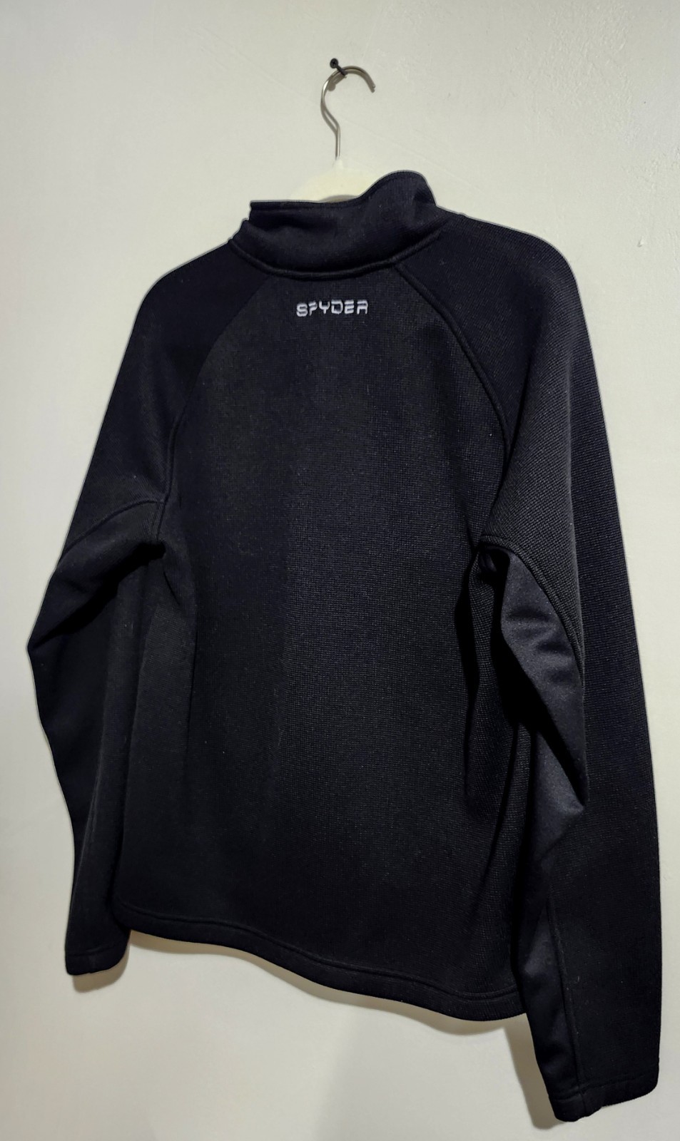 Spyder Men's Black Full Zip Basic Jacket Lined 10… - image 13