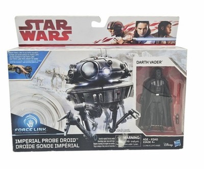 Star Wars Force Link Darth Vader Imperial Probe Droid Figure Set NIB