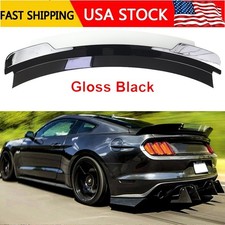For 2015-2023 Ford Mustang Track Pack Blade Wing Smoke Tint Wickerbill Spoiler For 2015-2023 Ford Mustang Track Pack Blade Wing Smoke Tint Wickerbill Spoiler