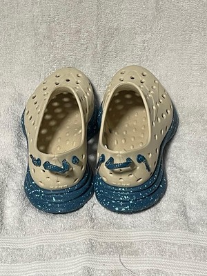 Kane Footwear Revive Recovery Shoe Tan Radiance Blue speckle Mens Size  W8 /M6