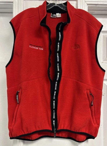 VTG The North Face Millennium Team Polar Fleece Vest Mens XXL USA Gorpcore - Picture 11 of 12
