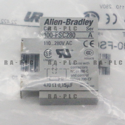 Brand New Allen Bradley 100-FSC280 MCS 100-C 280V AC RC Surge Suppressor