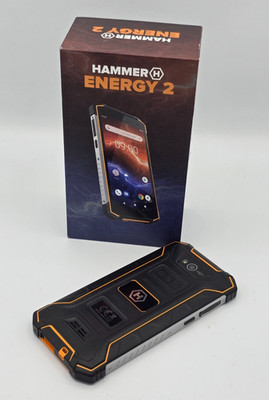 MyPhone Hammer Energy 2 3/32GB LTE Orange IP68 Gebraucht Mit Riss Funktioniert