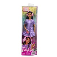 Barbie Fashionista Mit Lila Streifen | Blister | JJN58 | Deutsch | 2026 | Mattel