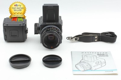 [NEUWERTIG] Hasselblad 503CX schwarze analoge Kamera 80 mm Objektiv A12 IV...