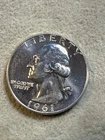 1961 PROOF WASHINGTON QUARTER Nice Coin See Pics 7976