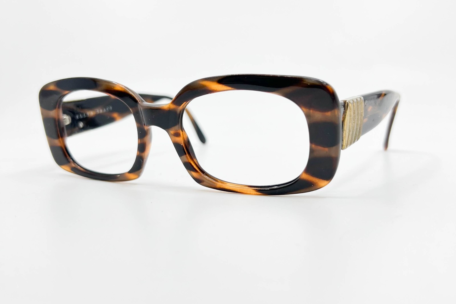 Ellen Tracy Sunglasses Frames Only Tortoise Recta… - image 2