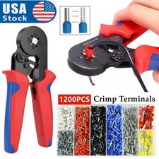 1200PCS Cable Wire Cord Pin End Bootlace Ferrule Terminals Set Crimp Connectors