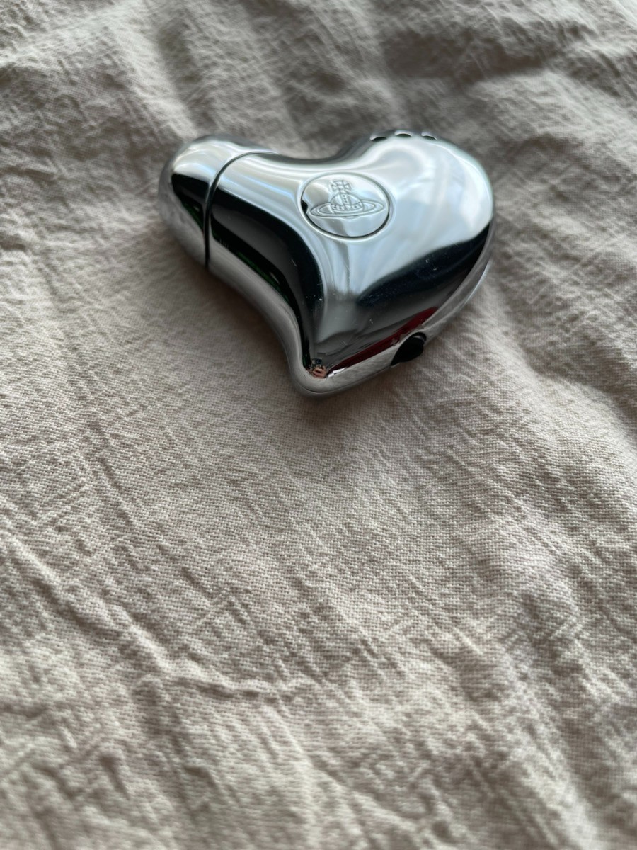 Vivienne Westwood heart gas lighter silver with BOX Used Japan | eBay