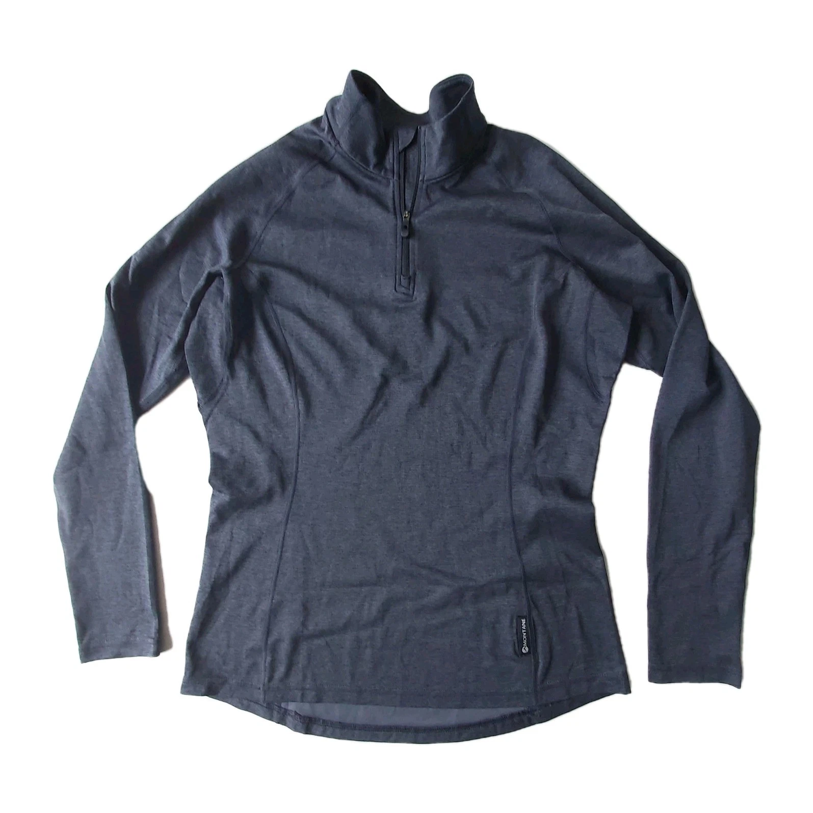 Montane 1/4 Zip Running Top Women UK 12 Gun Metal Blue Grey Stretch Base Layer
Opens in a new window