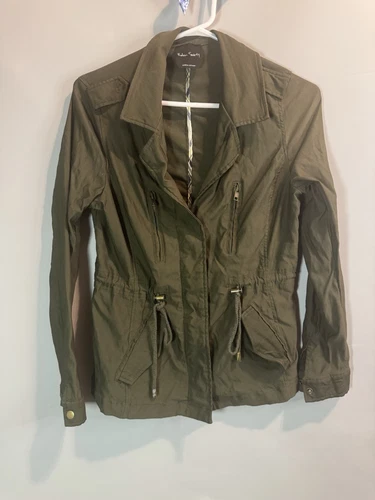 VETEMENTS Giacca cargo Eden Society Laysha donna taglia small oliva utilità militare