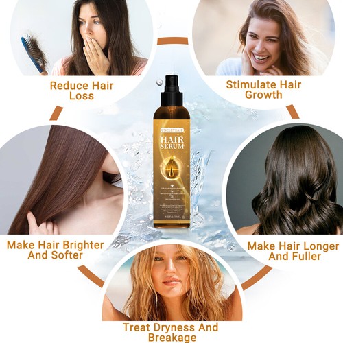 Hair Growth Serum hair repair treatment biotin hair growth serum For Women FF - Picture 4 of 22