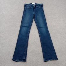 McGuire Womens Jeans 26 Blue Denim Bootcut Pocket Dark Wash Stretch Slim 185A