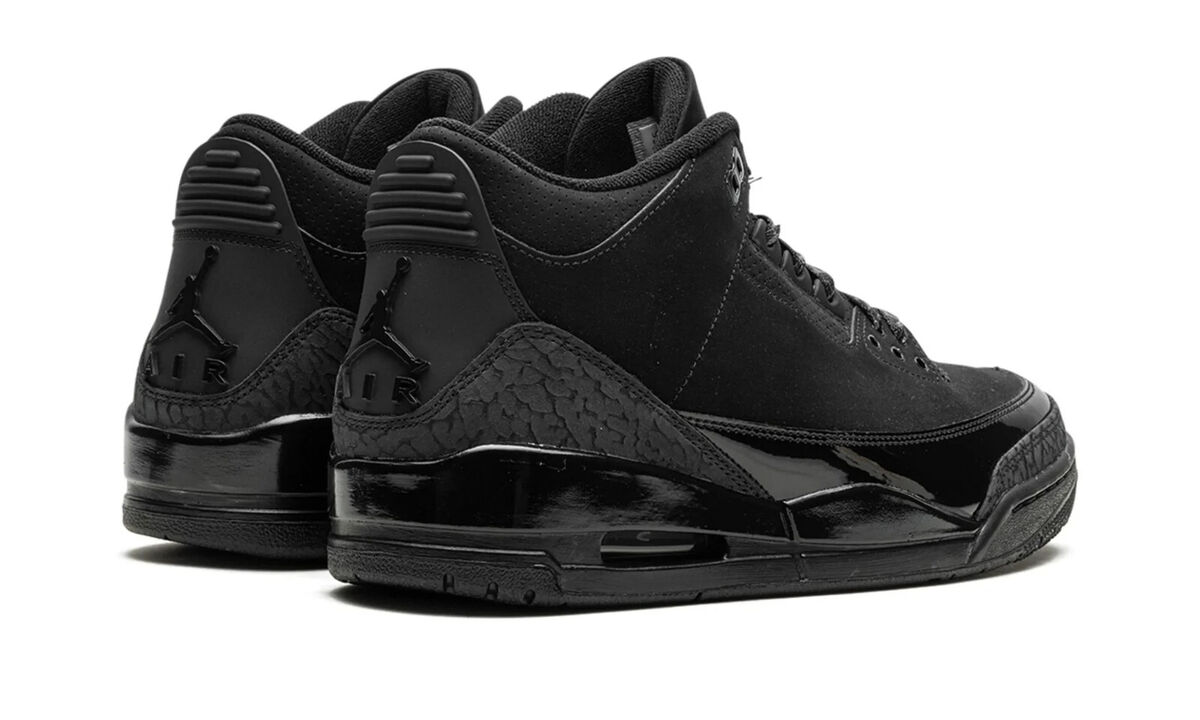 Nike Air Jordan 3 Retro Black Cat (2025) CT8532-001 Mens GS Nike Air Jordan 3 Retro Black Cat (2025) CT8532-001 Mens GS