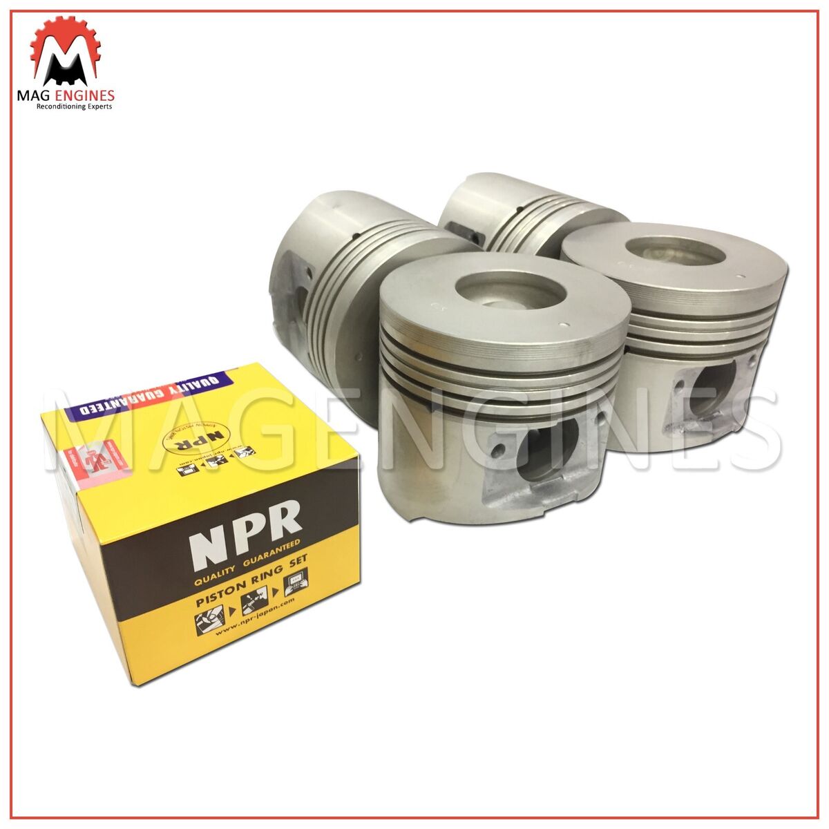 PISTON & RING SET ISUZU 4HG1 FOR ELF NPR TRUCK 4570CC DIESEL PISTON & RING SET ISUZU 4HG1 FOR ELF NPR TRUCK 4570CC DIESEL