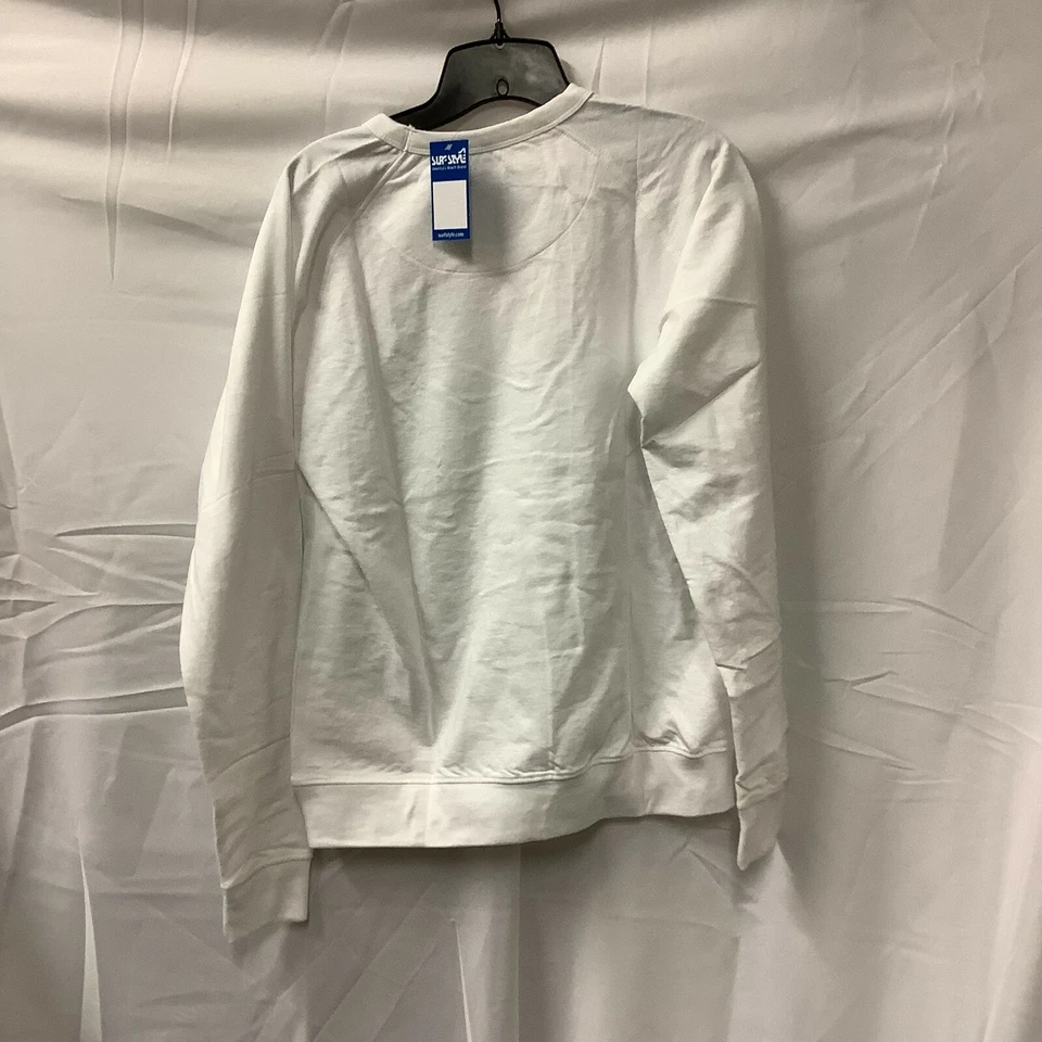 Paquete de 5 sudaderas blancas estilo surf para hombre cuello redondo mangas largas pulóver Foto 2 de 4