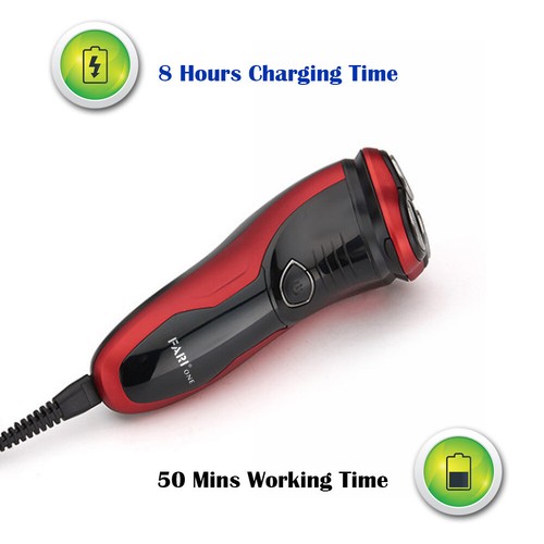 FARI Rotary Electric Razor Shaver with Pop-up Trimmer, Wet & Dry Razor for Men - Picture 7 of 12