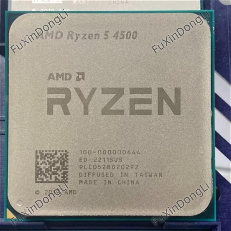 AMD Ryzen 5 4500 R5-4500 CPU 3.6GHz 6 Core 65W Socket AM4