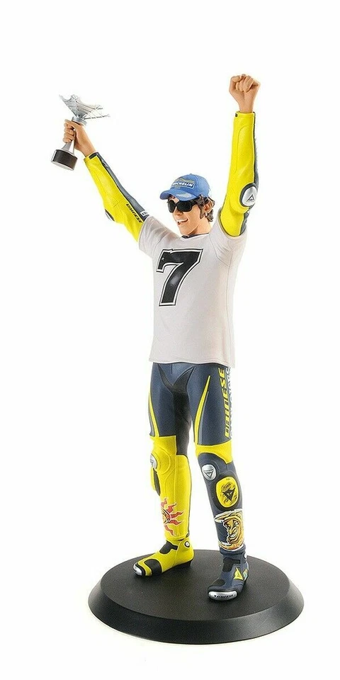 MODELLINO ACTION FIGURE SCALA 1:6 MINICHAMPS VALENTINO ROSSI SEPANG 2005 MOTO GP - Immagine 3 di 4