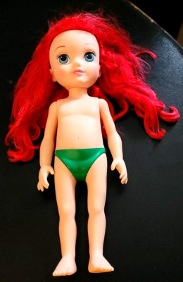 PLAYMATES/DISNEY 15'' Princess Ariel Doll; Nude;The Little Mermaid Character;2002