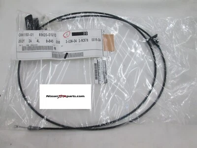 GENUINE NISSAN R32 SKYLINE HOOD RELEASE CABLE NEW 65620-01U10 - Bild 1 von 4