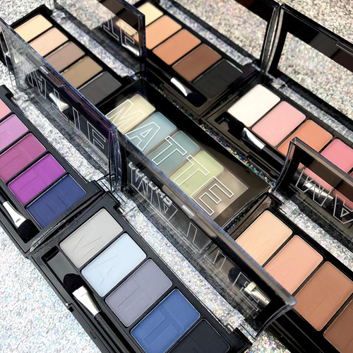 5 Color Matte Eyeshadow Palette, Natural Linen CEM471 - Picture 5 of 12