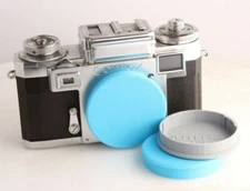 Contax Rangefinder Outer Body Cap Kiev Nikon-S Rangefinder Body Cap Bayonet Push