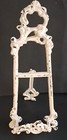 Large Cast Iron Ornate Standing Easel Shabby Cottage Victorian 13"
