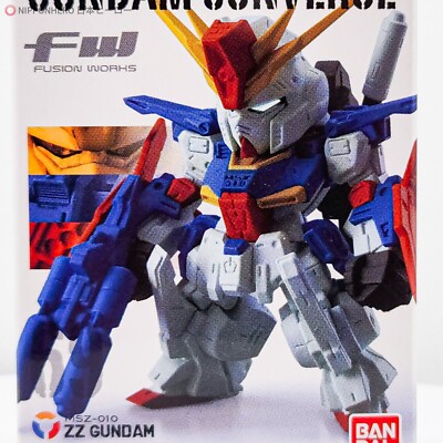 ガンダムコンバージ Gundam Converge ZZ DOUBLE ZETA Z Mobile Suit Figure #69 MSZ-010