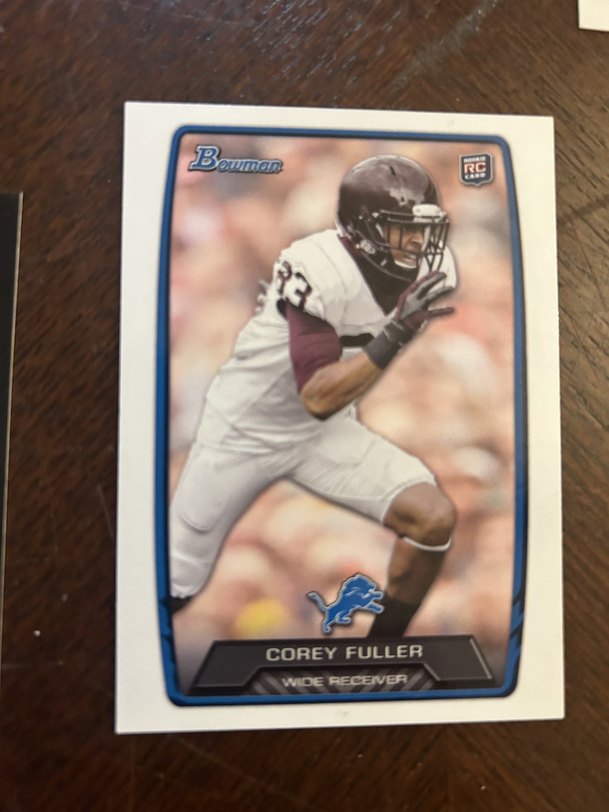 2013 Bowman #153 Corey Fuller very good