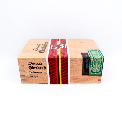 Lot of 5 Oktoberfest 2022 Edition The Bavarian Empty Wood Cigar Box 6.5" x 4.75" - Picture 7 of 12