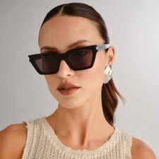 NEW SL633 CALISTA 001 SAINT LAURENT BLACK WOMEN SUNGLASSES SL 633