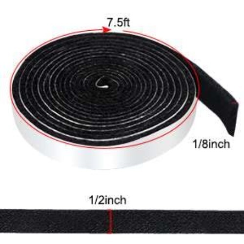 30FT Self-Stick High Temp Smoker Gasket Seal – Universal BBQ Replacement Tape
