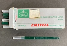 Faber Castell 9032 2H Professional Drafting Drawing Pencil Leads ~ 11 Tubes of 2