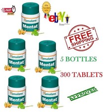 Himalaya Mentat Compresse 5 Scatole per Memoria Benessere Spedizione Rapida Gratuita Scadenza.2026