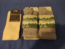 NWT Lot Of 3 Pairs B. Ella Women's Socks Size Small
