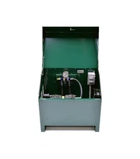 1/2 HP Rocking Piston Pond Aerator w/ Deluxe Electrical Cabinet