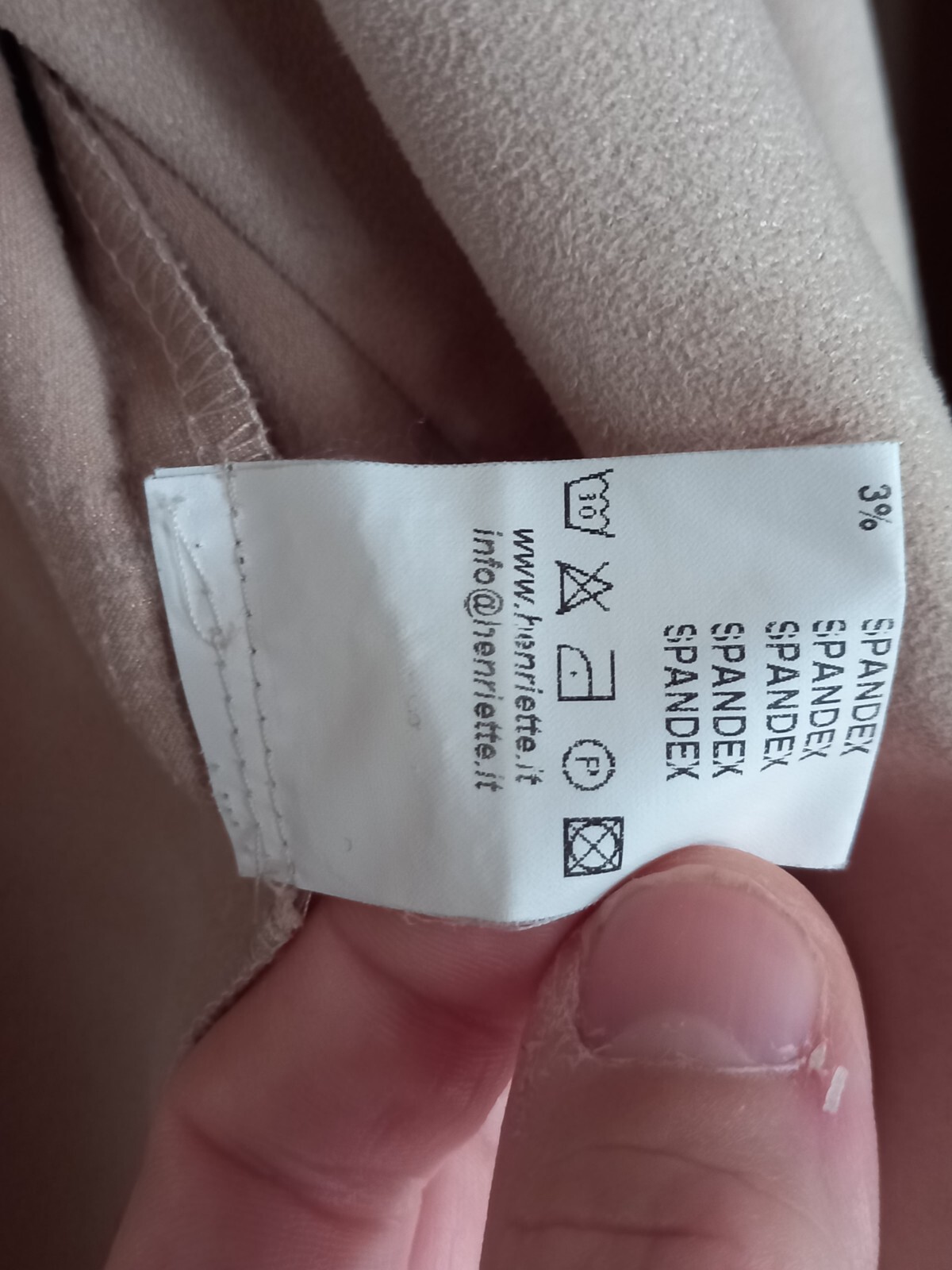 97% POLYESTER VISCOSE LIGHT BEIGE LIGHTWEIGHT JAC… - image 15