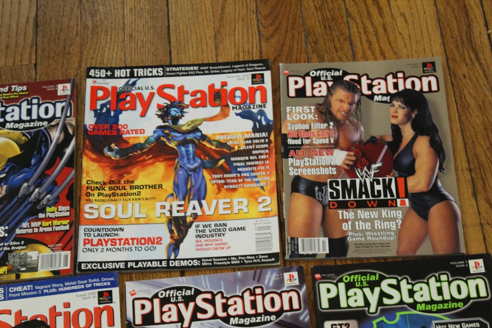 PlayStation The Official US Magazine Lot Of 10 - 2000 w/Green Day - Image 3 of 4
