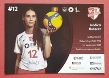 7919 Rodica Buterez SC Poczdam Siatkówka 2023/24 Karta z autografem