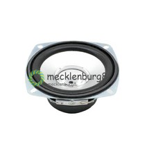 2pcs 3 inch full range speakers 78mm 4ohm 10W square portable audio speaker new