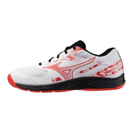 Mizuno バドミントンシューズ 20cm MIZUNO Badminton Shoes Sky Blaster 4 White Red Black