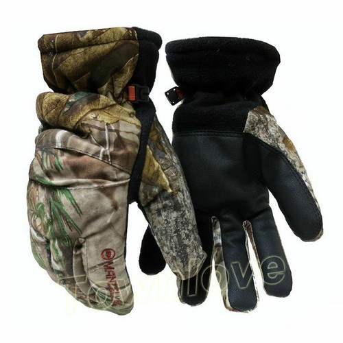 Mens Winter Bionic Camouflage Thicken Hunting Clothes Tactical Waterproof Suits - Picture 8 of 12