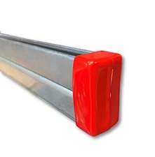 3-1/4" X 1-5/8" Red End Cap Caps for Unistrut Channel #4880R P2860-50