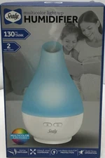 Sealy Humidifier Multicolor Light Up & Aroma Diffuser 130 Ml Tank Capacity