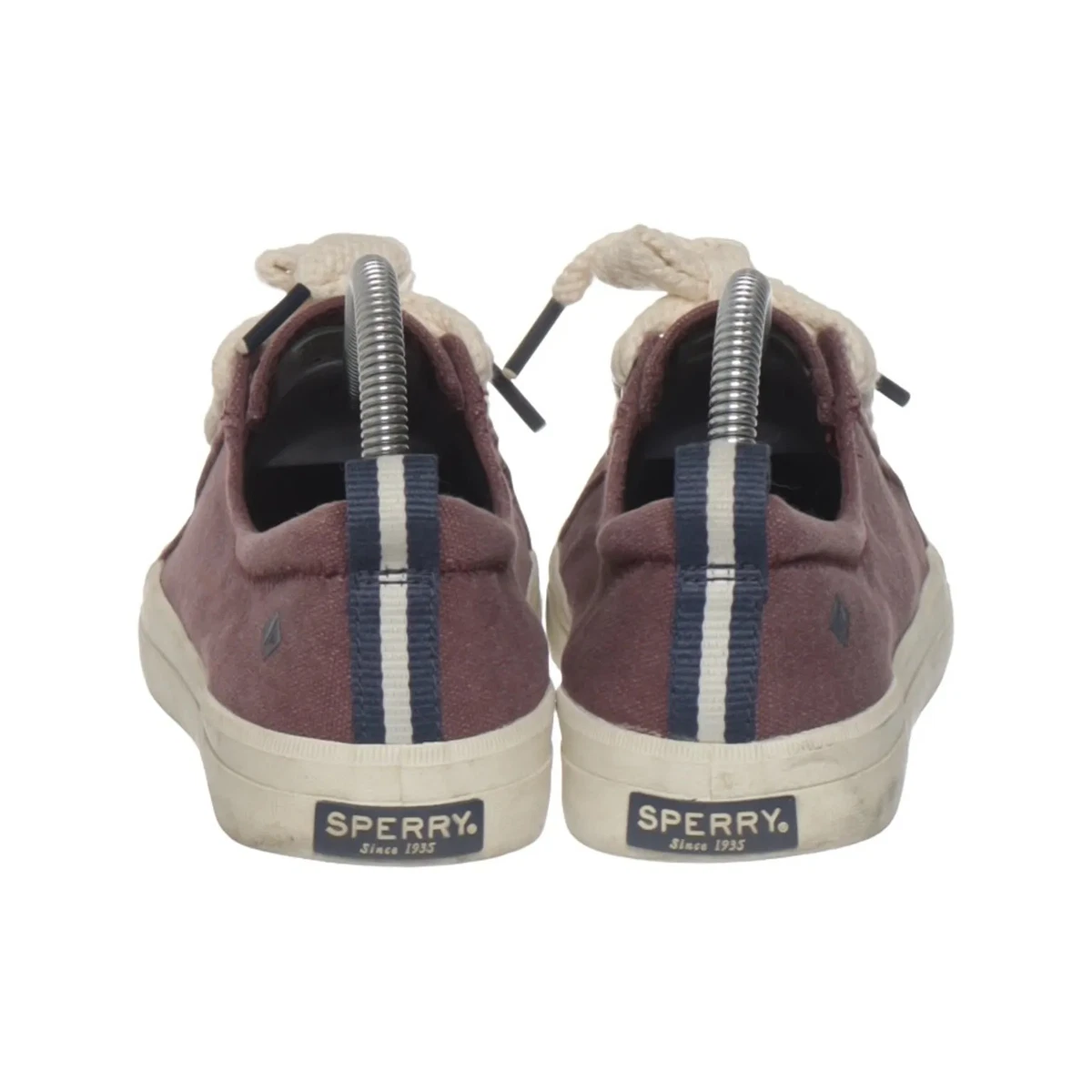 Sperry, Canvas Sneaker, Größe: 39, Leder, Lila, Damen #wjI