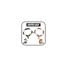 2PCS Cat Bracelet for Couple Cat Matching Best Friend Couple Bracelets Cute - 03