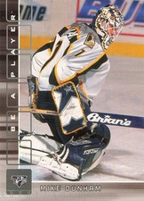 Mike Dunham Nashville Predators 2001 Be A Player In The Game #136