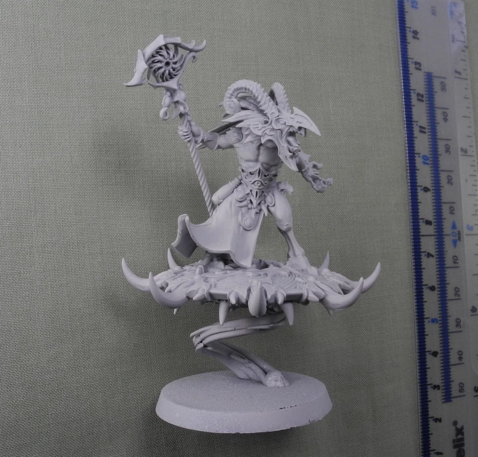 TZAANGOR SHAMAN on DISC Plastic Chaos Tzeentch Disciples Army Age of Sigmar 22 - Image 2 of 4
